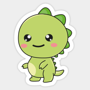 Kawaii cute dinosaur Sticker